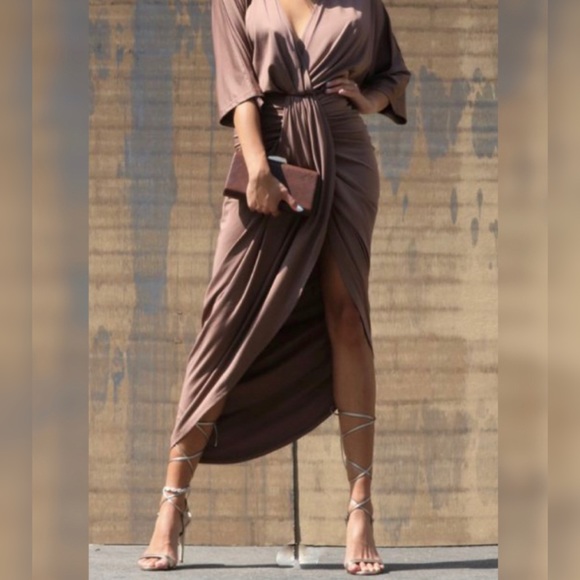 Dresses & Skirts - Venetian Ruched Bodycon Dress